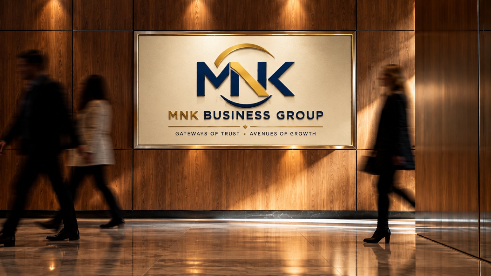 MNK Business Group signage